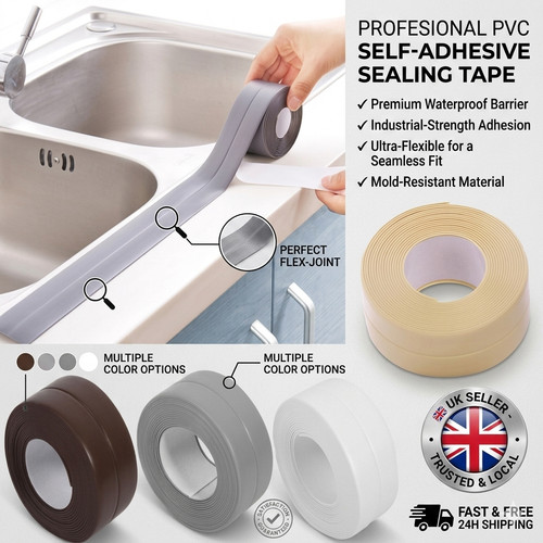 Pvc bath seal tape self - bath,