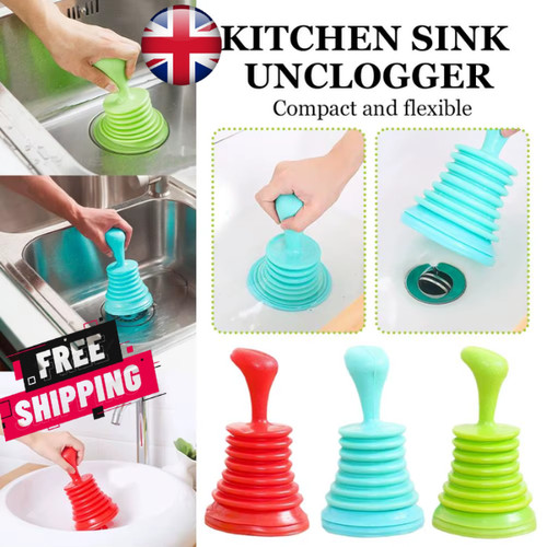 Universal sink drain plunger - drain,