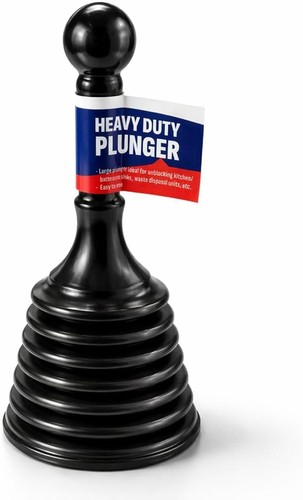 Toilet plunger sink - plunger, drain