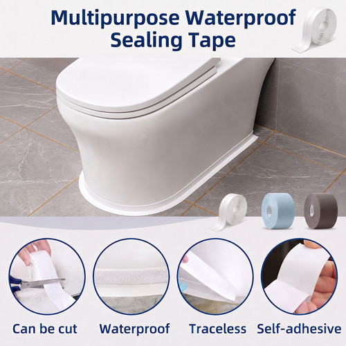 Self adhesive caulk tape - self,