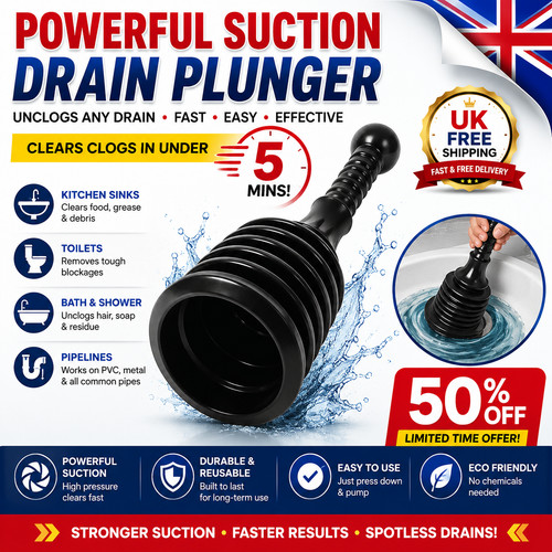 Heavy duty sink plunger rubber - heavy,