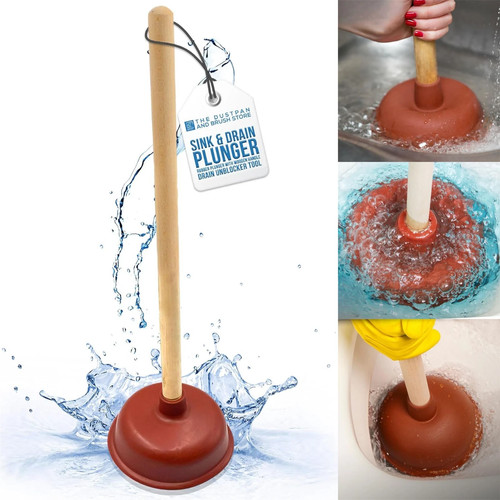 Toilet and sink plunger - and, heavy