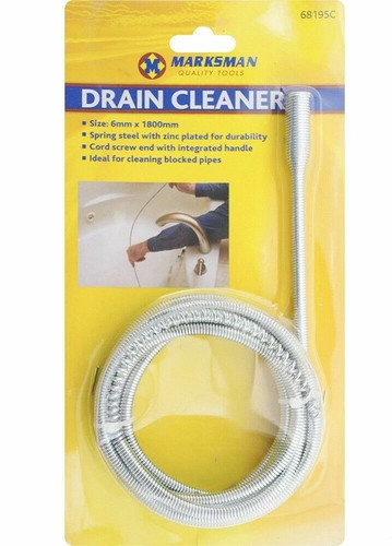 Drain cleaner unblocker 8m - cleaner, 1.8m