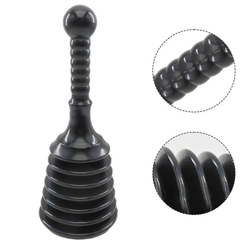 Heavy duty sink plunger - heavy, rubber