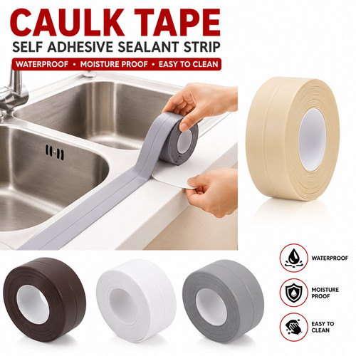 Pvc bath seal tape self - pvc,