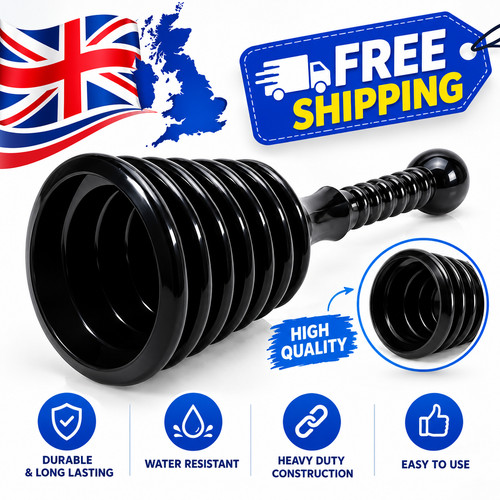 Heavy duty sink - plunger, rubber