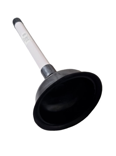 Small plastic rubber plunger - small,