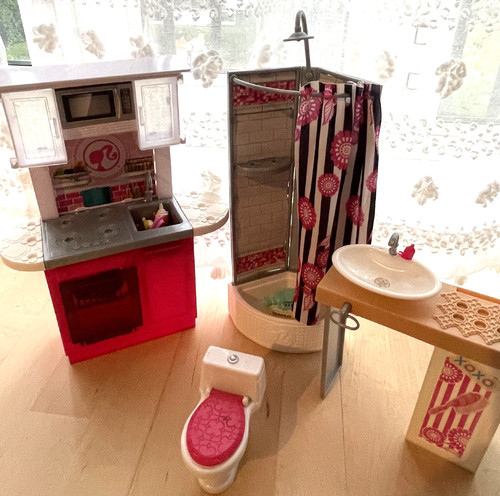 Barbie dreamhouse kitchen - dreamhouse,
