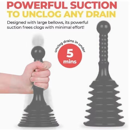 Heavy duty sink - duty, plunger